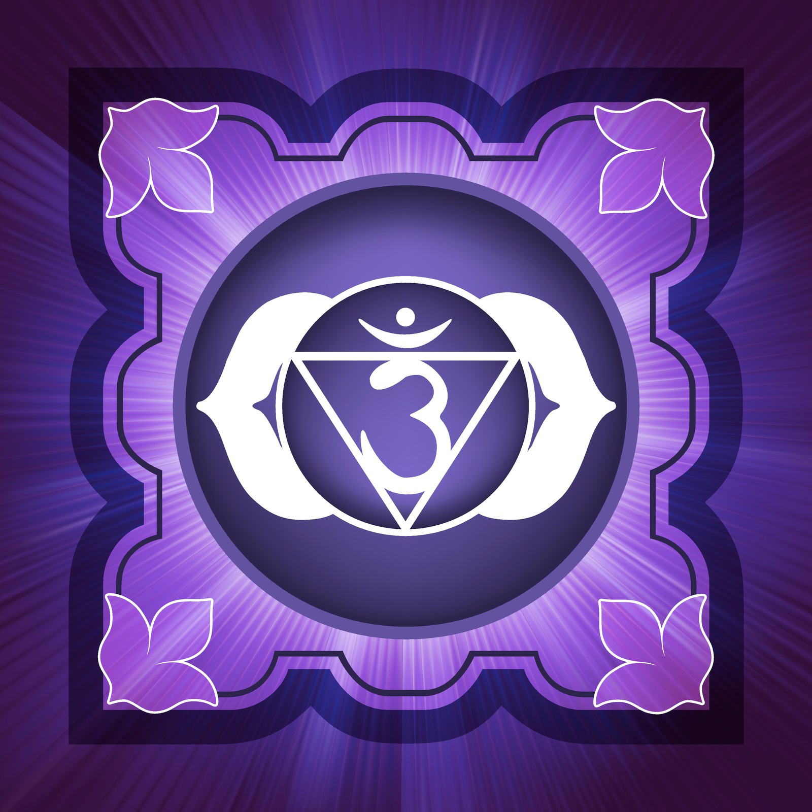 Ajna Sesto Chakra Indaco